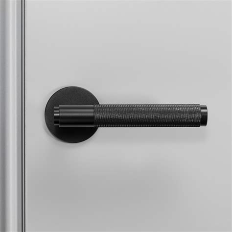 DOOR HANDLE / FIXED / SINGLE-SIDED / BLACK - Buster + Punch