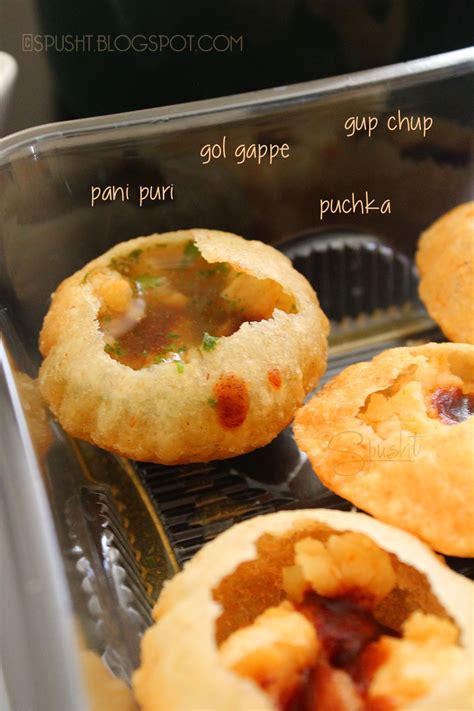 Spusht: Pani Puri Recipe | Indian Chaat | Street Food