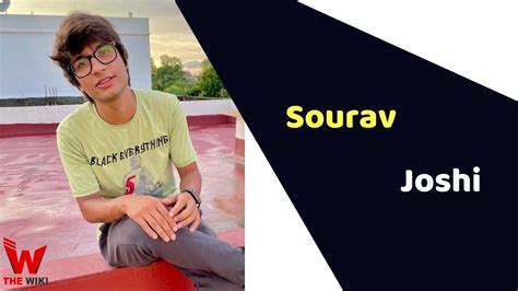 Sourav Joshi (YouTuber) Height, Weight, Age, Affairs, Biography & More