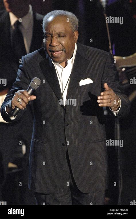 Jerry Butler performing live at the Rock & Roll Hall of Fame 23rd Stock Photo: 165620874 - Alamy