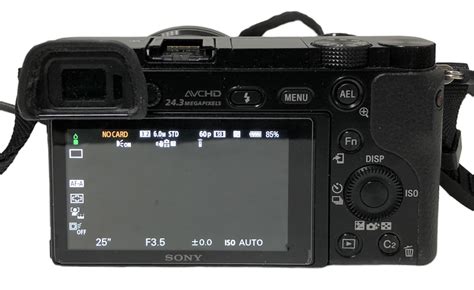 Sony Digital SLR ILCE-6000