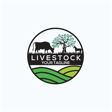 livestock logo design inspiration 6800906 Vector Art at Vecteezy