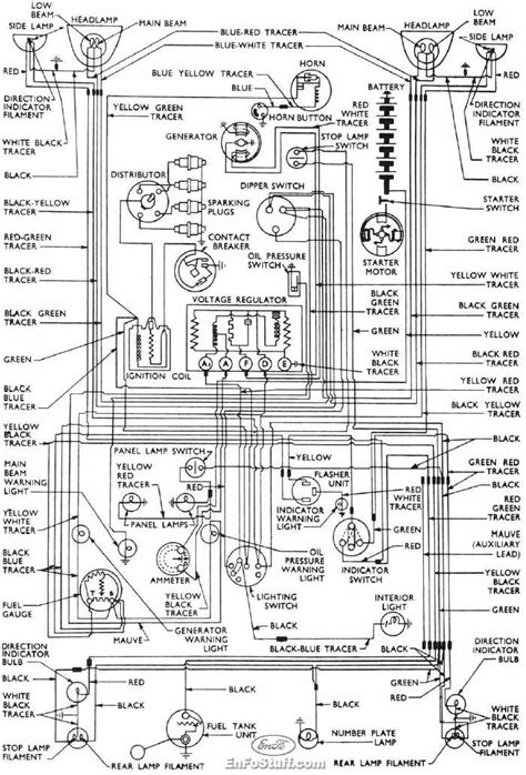 1957 Ford Fairlane 500 Ignition Diagram