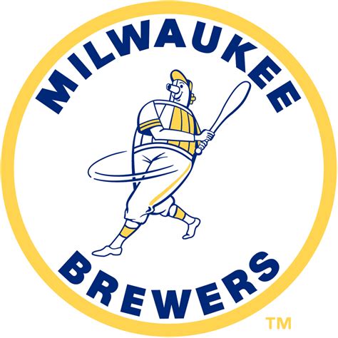 Milwaukee Brewers Primary Logo - American League (AL) - Chris Creamer's ...