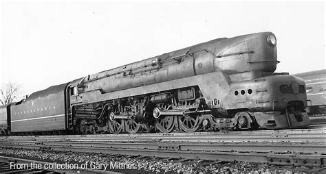 A cousin to the S1, the PRR T1 was the last steam locomotive type built by the Pennsy, and also ...