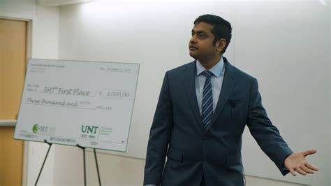 [Photograph of Devasantosh Mohanty at the Fall 2018 Three Minute Thesis ...