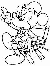 Mickey Mouse 28 coloring Page sketch template