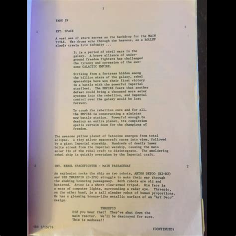 Peter Mayhew shares original 'Star Wars' script - Business Insider