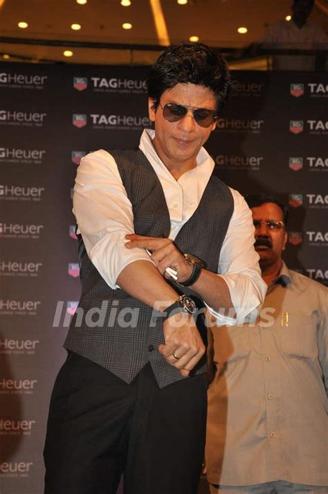 Shahrukh Khan launches Tag Heuer watch