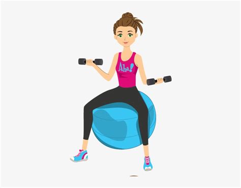 Fitness Cartoon Png Image Download - Exercising Cartoon Images Png - Free Transparent PNG ...