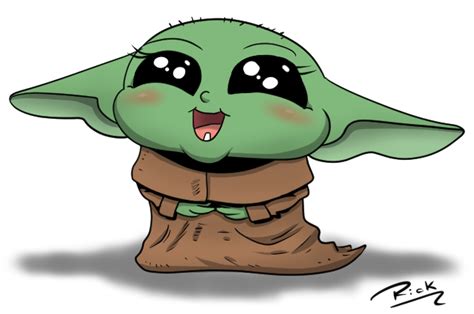 Baby Yoda by RicardoCabrera on DeviantArt