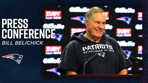 Bill Belichick: “I’ll always do what I think is best for the team” | Patriots Press Conference ...