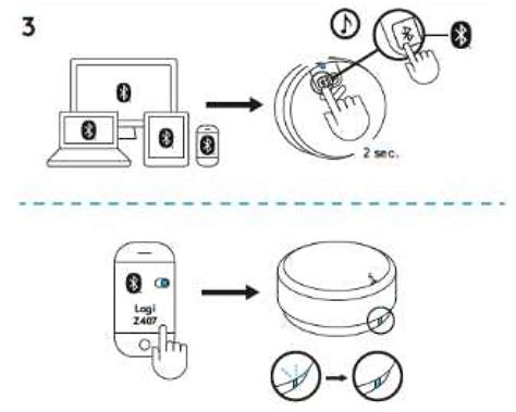 logitech Z407 Bluetooth Computer Speakers User Manual