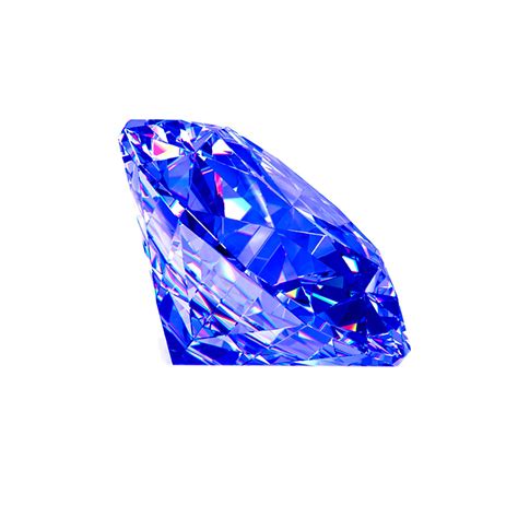 Maya Gems/Extra Fine Round Blue Diamond Gemstone : Amazon.in: Fashion