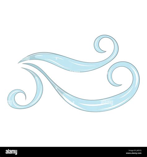 Wind icon, cartoon style Stock Vector Image & Art - Alamy