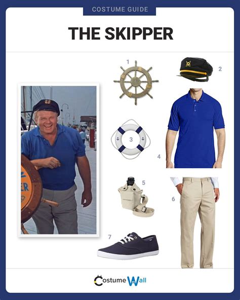 Dress Like the Skipper | Halloween costumes for kids, Island party ...