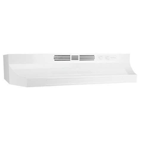 Broan 24-in Ductless White Undercabinet Range Hood (Common: 24 Inch ...