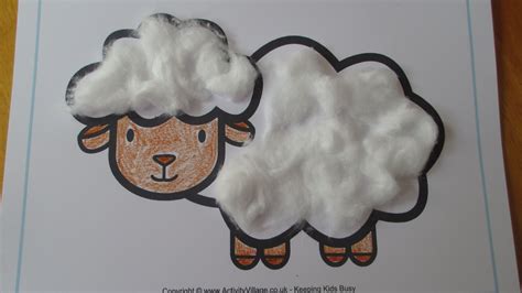 Printable Sheep Craft