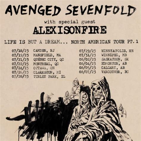 Avenged Sevenfold Announces Summer 2023 North American Tour Dates ...