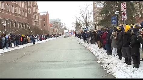 Michigan is celebrating their National Championship in Ann Arbor | wzzm13.com