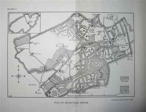 Bournville Village Trust - plan of Bournville Estate, Birm… | Flickr