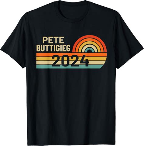 Pete Buttigieg 2024 for President T-Shirt : Amazon.co.uk: Clothing