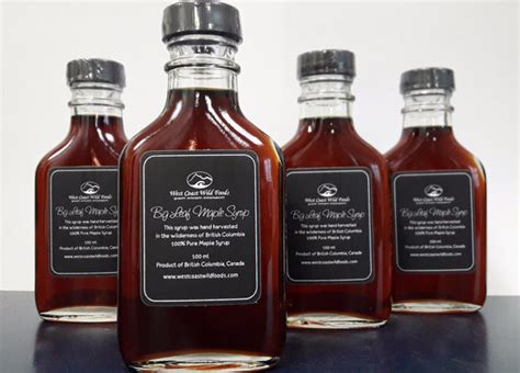 Big Leaf Maple Syrup – West Coast Wild Foods