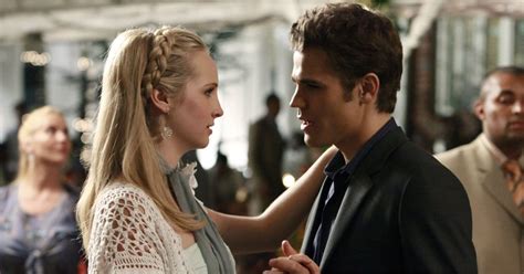 Caroline and Stefan GIFs From The Vampire Diaries | POPSUGAR Entertainment