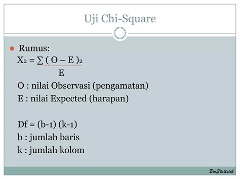 uji chi square secara manual dan spss