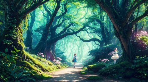 Hidden Treasure In A Magical Forest Wallpapers 5760x1 - vrogue.co