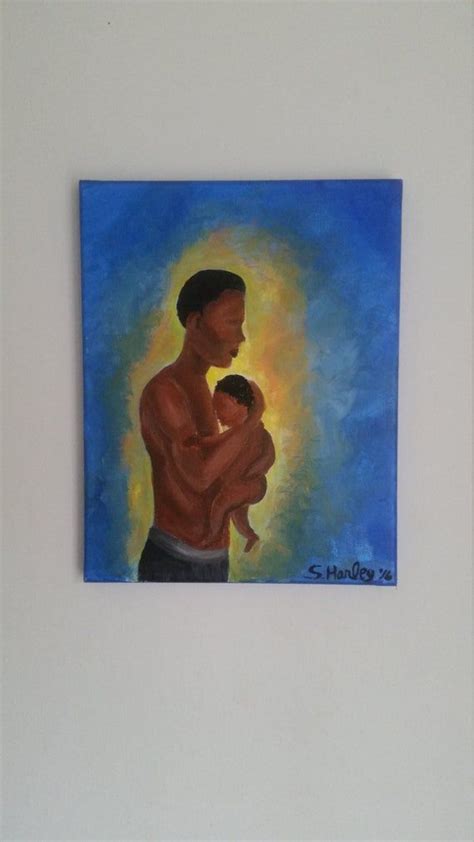 Father and Son Art African American Art Black Man With Son - Etsy | Father's day drawings ...