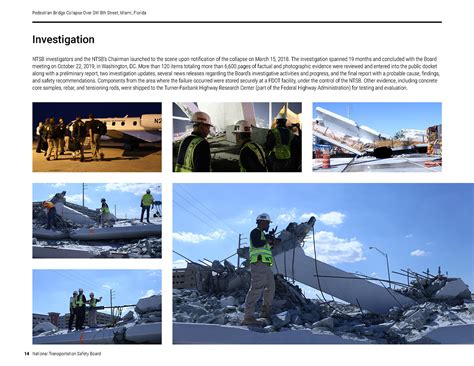 Pedestrian Bridge Collapse Illustrated Digest on Behance