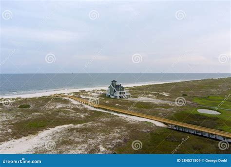 Fort Morgan, Alabama Beach at Sunset in July Stock Image - Image of fort, coast: 284521509