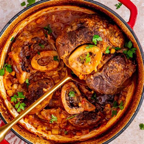 Osso Bucco (Braised Beef Shanks Recipe)