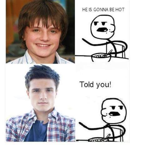 Josh Hutcherson | Josh hutcherson, Hunger games humor, Hunger games