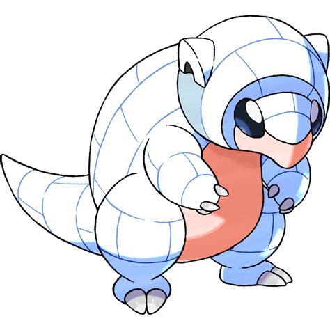 Sandshrew - Alola Form (Shiny Theory) by HGSS94 on DeviantArt