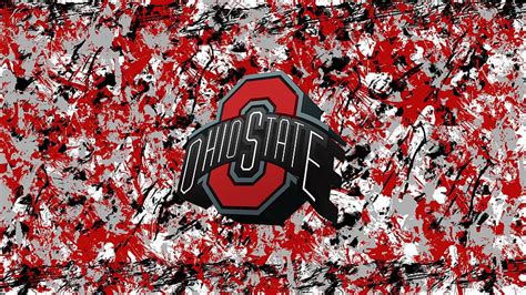 Ohio State Buckeyes Logo, aesthetic red logos HD wallpaper | Pxfuel