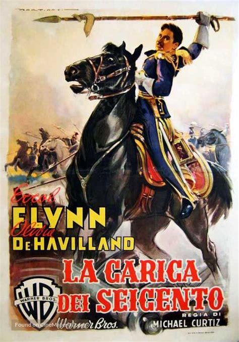 The Charge of the Light Brigade Italian movie poster | Movie posters, Movie posters vintage ...