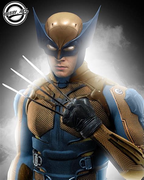 Taron Egerton as Wolverine by Bobby Art by TytorTheBarbarian on DeviantArt