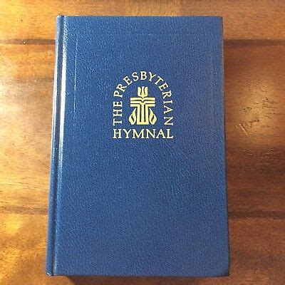 THE PRESBYTERIAN HYMNAL~VTG Copy Right 1990,Hard Cover Blue, Hymns ...