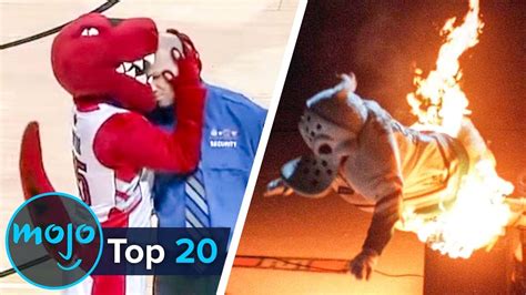 Top 20 Most Ridiculous Sports Mascot Moments Ever