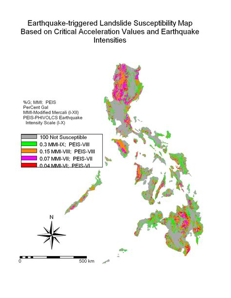 Earthquake Hazard Map Philippines