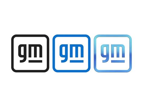 GM General Motors New 2021 Logo PNG vector in SVG, PDF, AI, CDR format