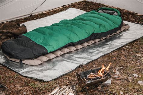 Winter Tarp Camping