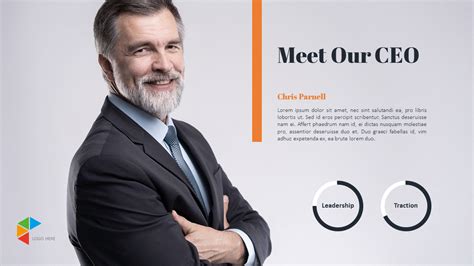 Meet Our CEO Page Slide