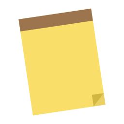 Yellow Notepad Background