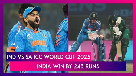 IND vs SA ICC World Cup 2023 Stat Highlights: Virat Kohli, Ravindra ...