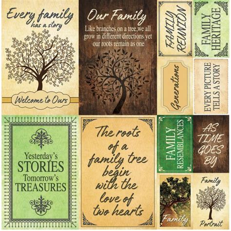 Scrapbook Stickers | Product categories | Scrapbook Your Family Tree