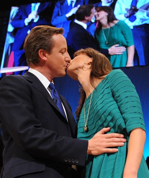 David Cameron and Samantha Cameron - National Kissing Celebrity gallery ...