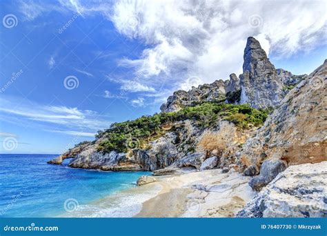 Cala Goloritze Beach, Sardegna Stock Photo - Image of maria, olbia: 76407730